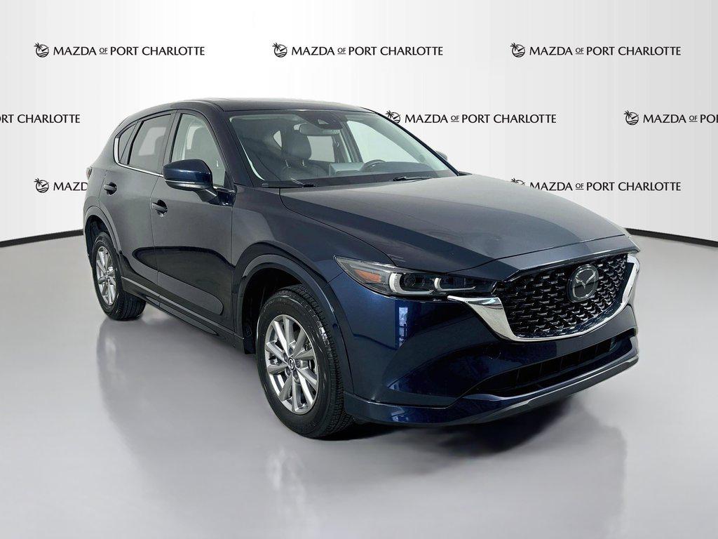Deep Crystal Blue Mica 2024 Mazda CX-5 SUV / Crossover All-Wheel Drive Automatic