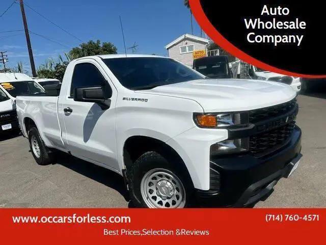 2021 Chevrolet Silverado 1500 2WD Regular Cab Long Bed WT for sale in Santa Ana, CA