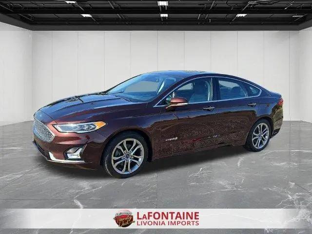 2019 Ford Fusion Hybrid Titanium for sale in Livonia, MI