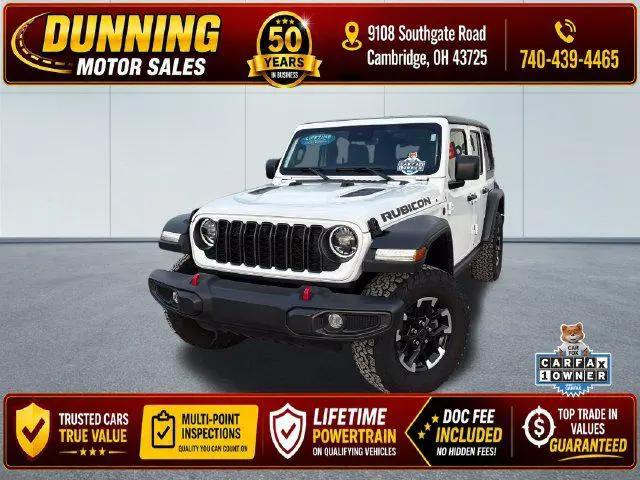 2024 Jeep Wrangler 4-Door Rubicon 4x4 for sale in Cambridge, OH