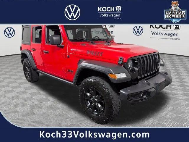 2022 Jeep Wrangler Unlimited Willys 4x4 for sale in Easton, PA