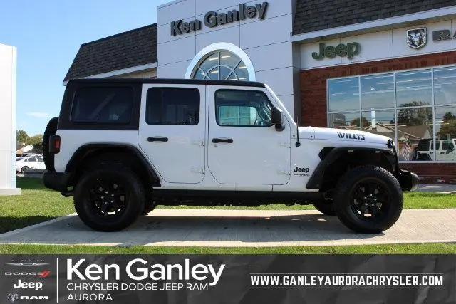 2021 Jeep Wrangler Willys 4x4 for sale in Aurora, OH