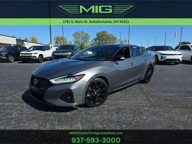 2021 Nissan Maxima SR Xtronic CVT for sale in Bellefontaine, OH