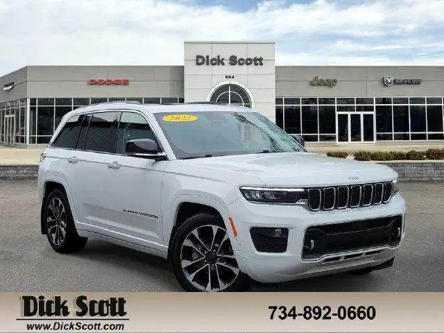 2022 Jeep Grand Cherokee Overland 4x4 for sale in Plymouth, MI