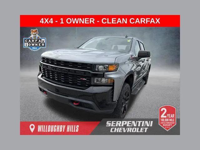 2021 Chevrolet Silverado 1500 4WD Crew Cab Short Bed Custom Trail Boss for sale in Willoughby Hills, OH
