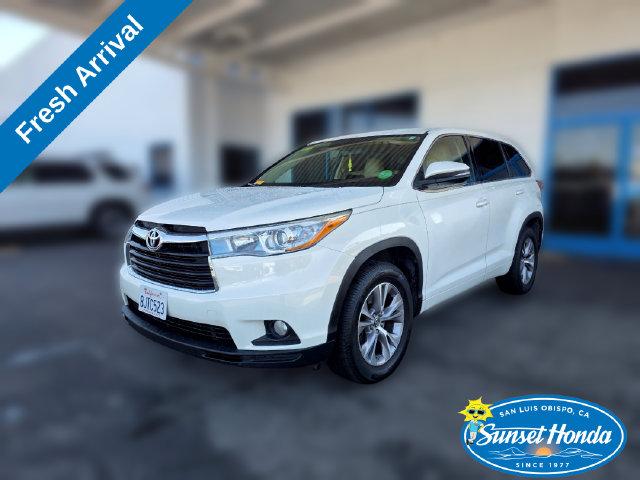 2016 Toyota Highlander LE Plus V6 for sale in San Luis Obispo, CA