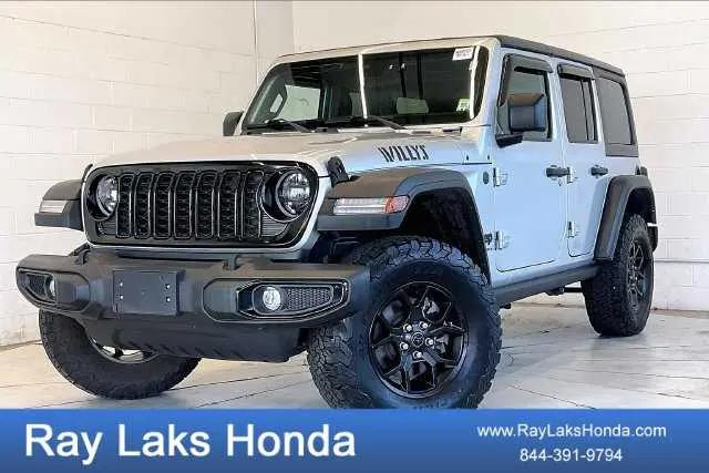 2024 Jeep Wrangler 4-Door Willys 4x4 for sale in Orchard Park, NY