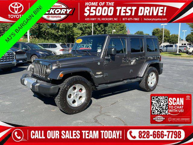 2014 Jeep Wrangler Unlimited Sahara for sale in Hickory, NC