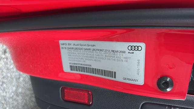 2019 Audi RS5 2.9T