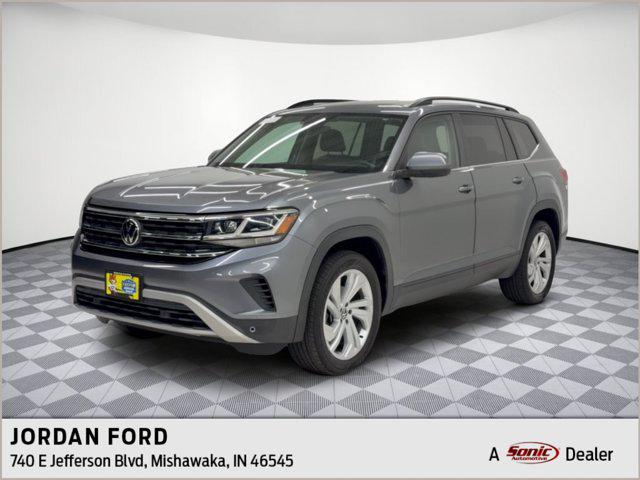 2021 Volkswagen Atlas 3.6 V6 SE w/ Technology for sale in Mishawaka, IN