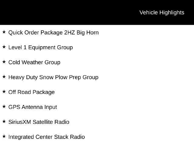 2024 Ram 2500 Big Horn Crew Cab 4x4 64 Box