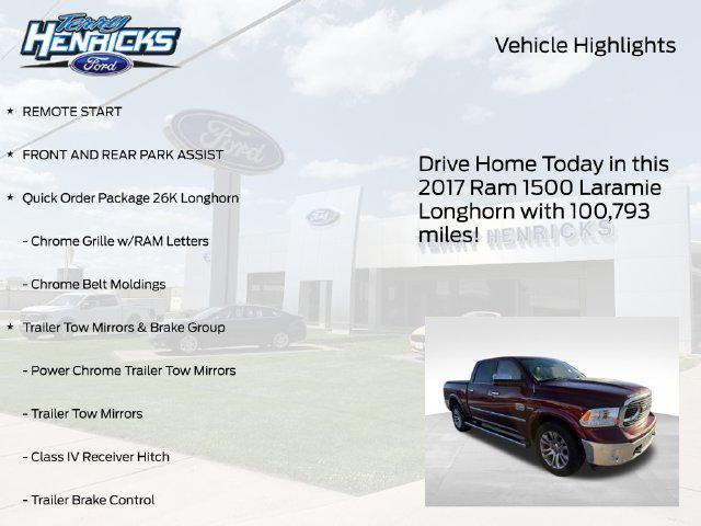 2017 Ram 1500 Longhorn Crew Cab 4x4 57 Box