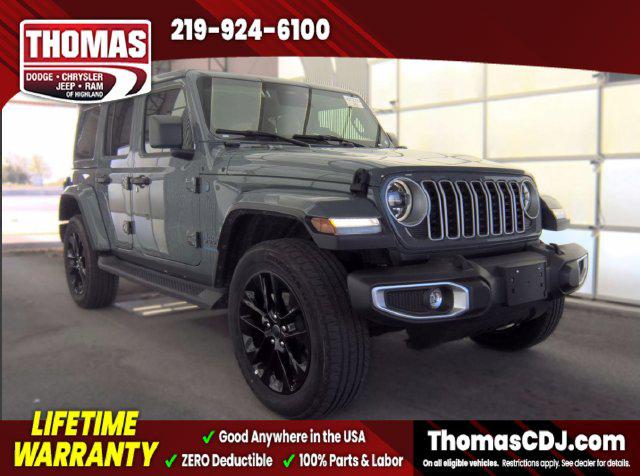 2025 Jeep Wrangler 4xe Sahara 4xe for sale in Highland, IN