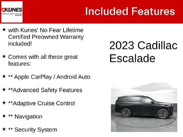 2023 Cadillac Escalade Sport