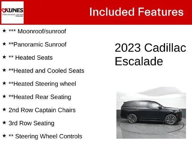 2023 Cadillac Escalade Sport