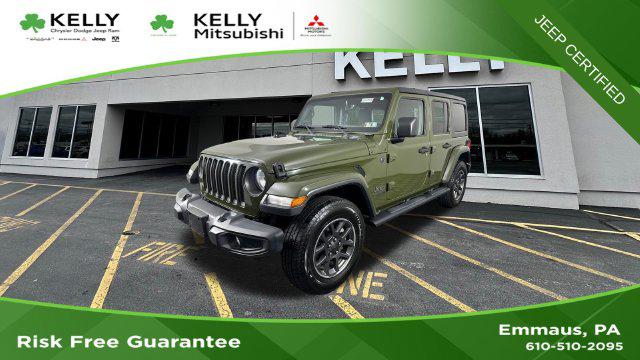2021 Jeep Wrangler Unlimited 80th Anniversary 4x4 2021 Jeep Wrangler Unlimited 80th Anniversary 4x4
