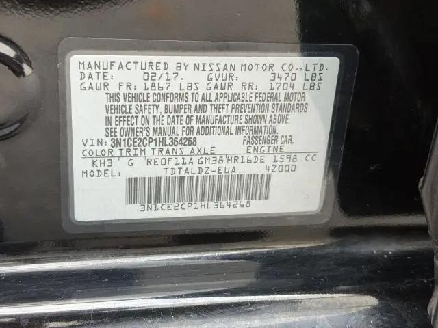 2017 Nissan Versa Note SV