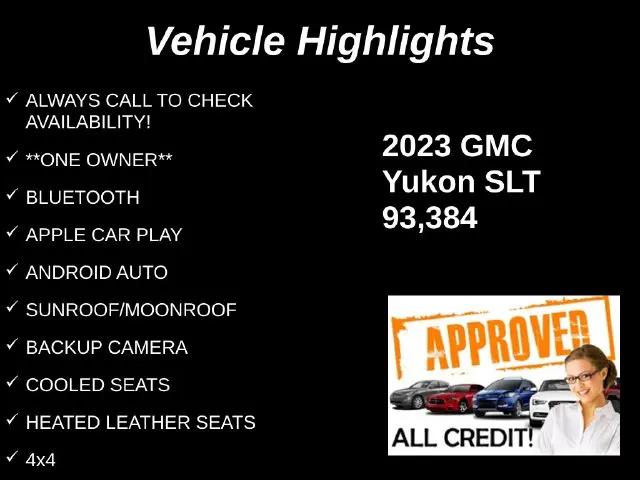 2023 GMC Yukon 4WD SLT