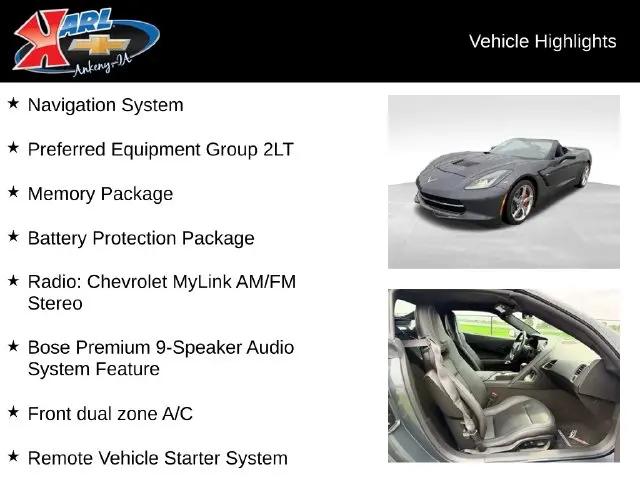 2014 Chevrolet Corvette Stingray Stingray