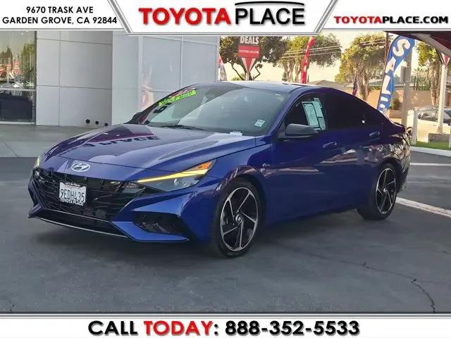 2021 Hyundai Elantra N Line for sale in Garden Grove, CA