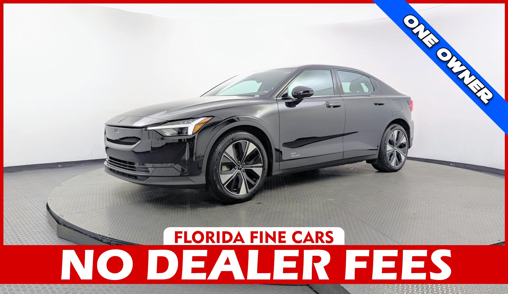 Midnight Metallic 2024 Polestar 2 Sedan Rear-Wheel Drive Automatic
