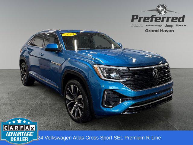 2024 Volkswagen Atlas Cross Sport 2.0T SEL Premium R-Line for sale in Grand Haven, MI