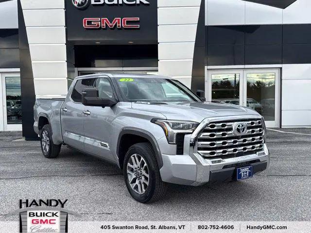 2022 Toyota Tundra 1794 Edition for sale in Saint Albans, VT