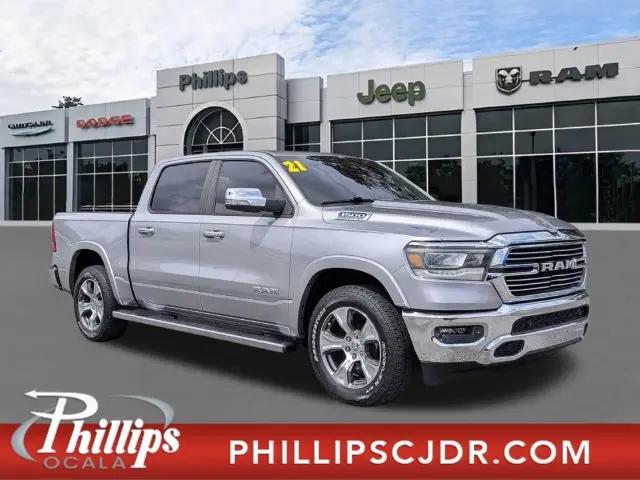 2021 Ram 1500 Laramie Crew Cab 4x4 57 Box for sale in Ocala, FL