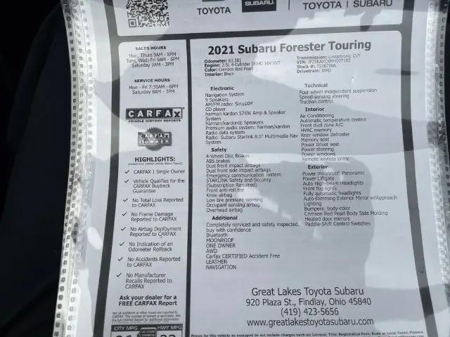 2021 Subaru Forester Touring