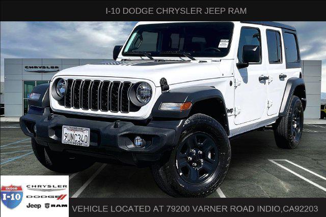 2025 Jeep Wrangler 4-Door Sport 4x4 for sale in Indio, CA