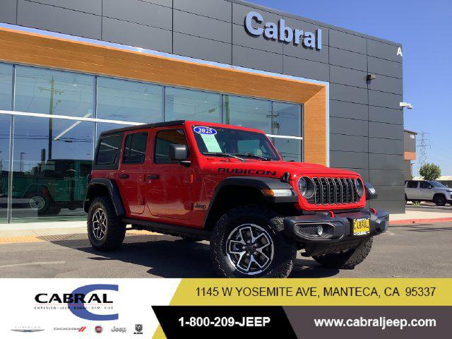 2025 Jeep Wrangler 4-Door Rubicon 4x4 for sale in Manteca, CA
