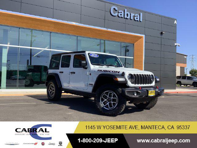 2025 Jeep Wrangler 4-Door Rubicon 4x4 for sale in Manteca, CA