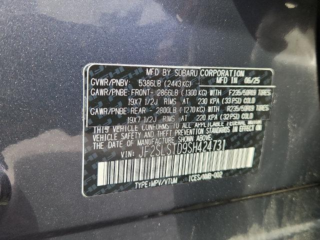 2025 Subaru Forester Touring Hybrid