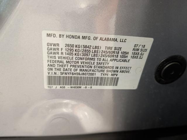 2018 Honda Pilot EX-L