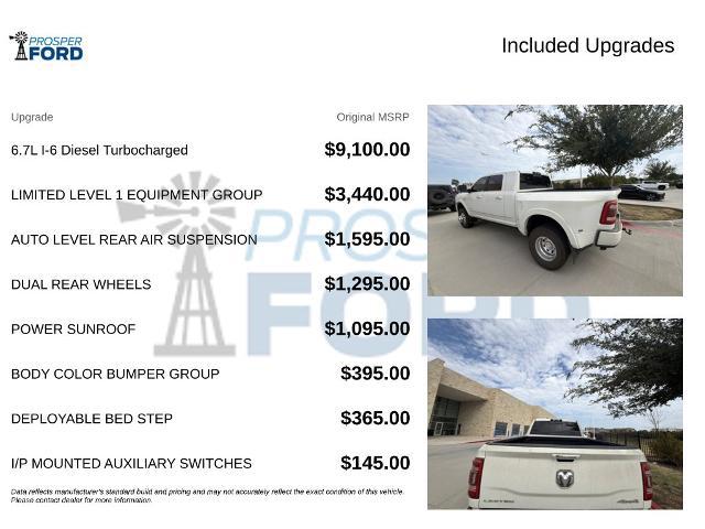 2019 Ram 3500 Limited Mega Cab 4x4 64 Box