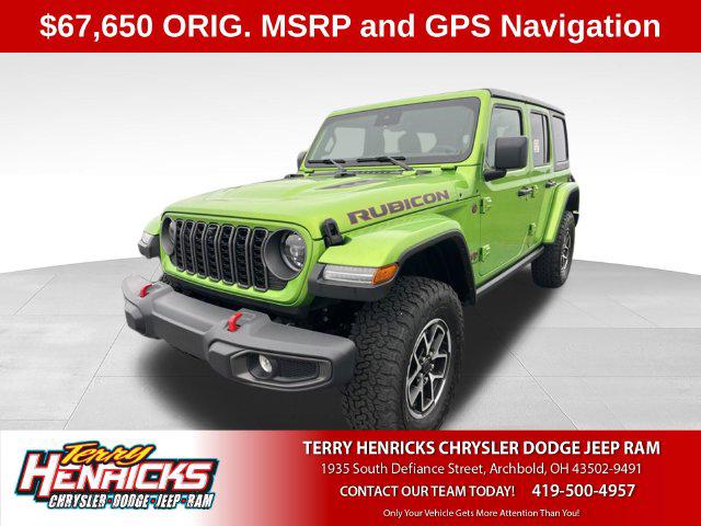 2025 Jeep Wrangler 4-Door Rubicon 4x4 for sale in Archbold, OH