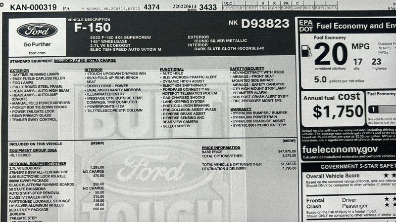 2022 Ford F-150 XL