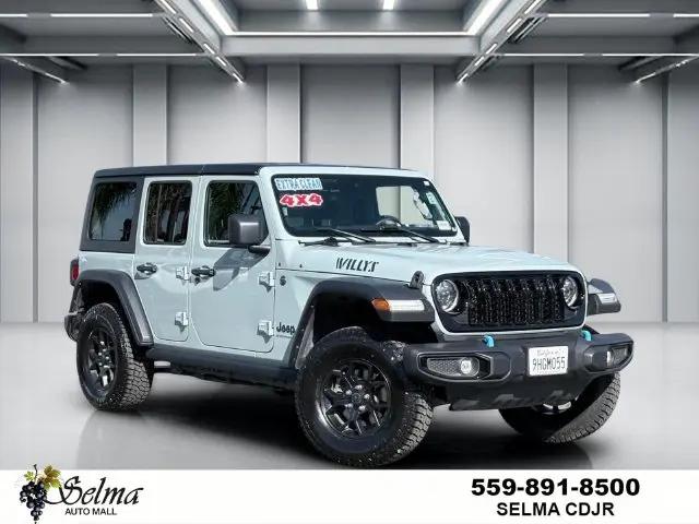 2024 Jeep Wrangler 4xe Willys 4xe for sale in Selma, CA