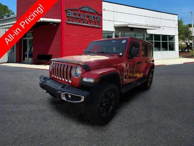 2018 Jeep Wrangler Unlimited Sahara 4x4 for sale in Jacksonville, FL