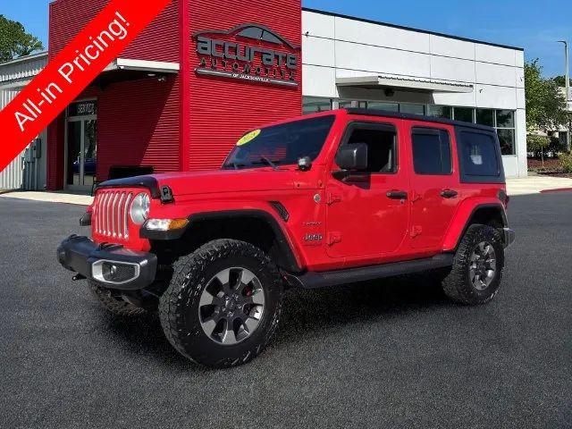 2018 Jeep Wrangler Unlimited Sahara 4x4 for sale in Jacksonville, FL
