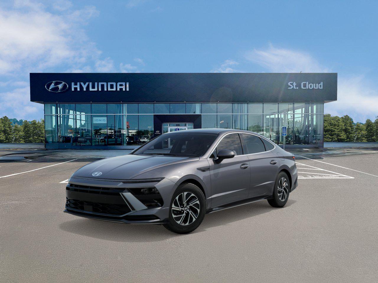 2027 Hyundai Sonata Hybrid Blue