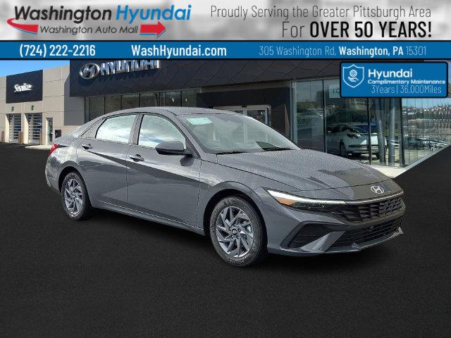 2026 Hyundai Elantra Hybrid Blue