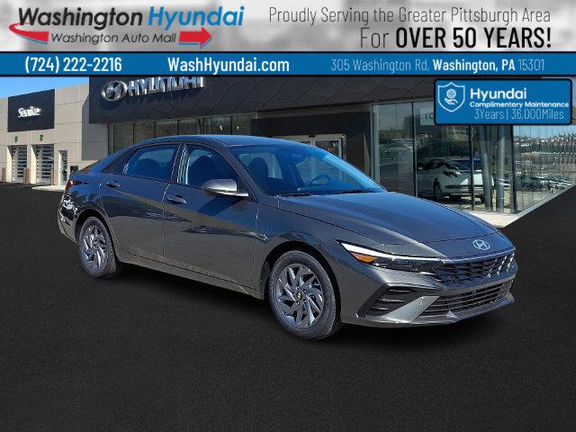 2026 Hyundai Elantra Hybrid Blue