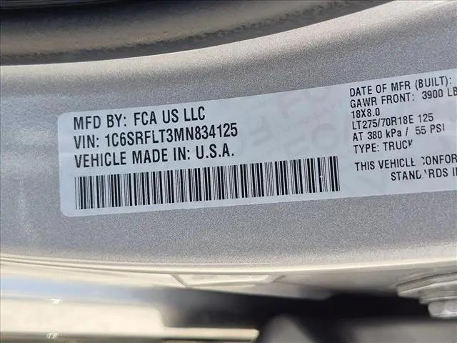 2021 Ram 1500 Rebel Crew Cab 4x4 57 Box