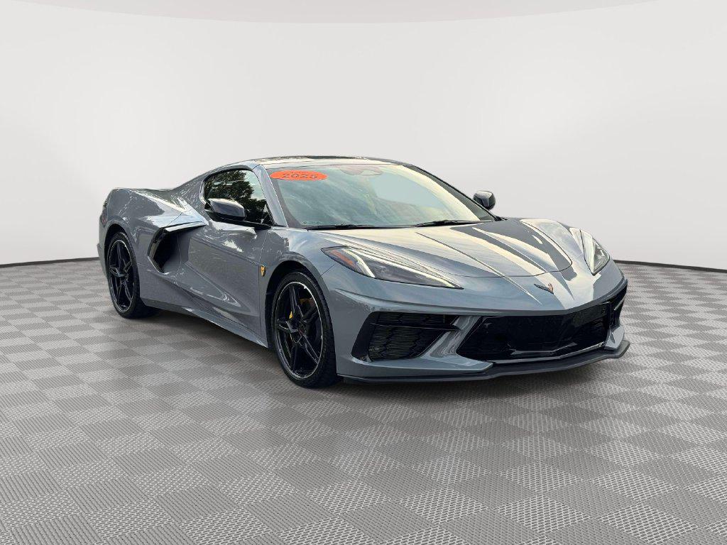 Sea Wolf Gray Tricoat 2025 Chevrolet Corvette Coupe Rear-Wheel Drive 8-Speed Dual Clutch