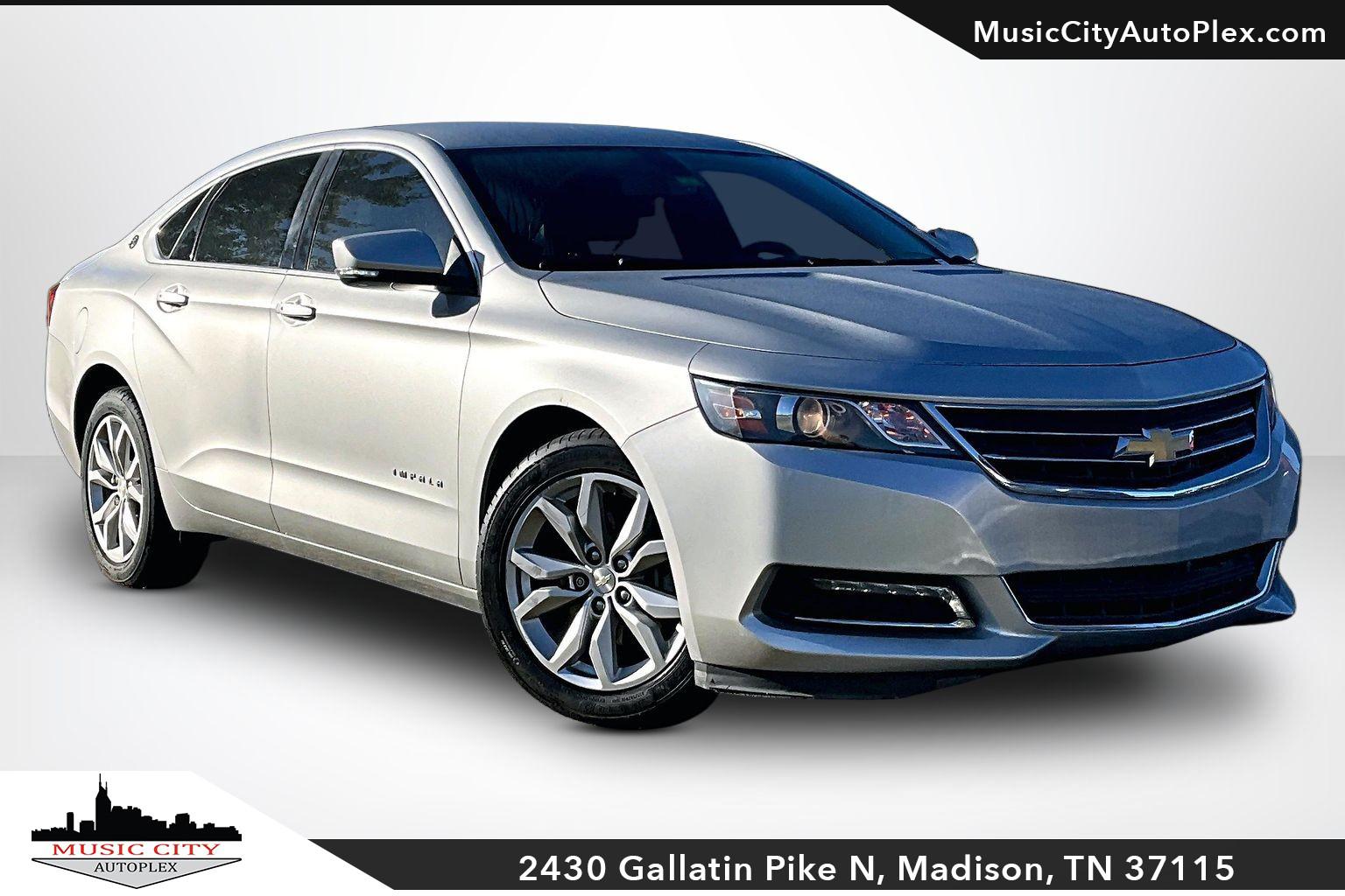 Silver Ice Metallic 2019 Chevrolet Impala Sedan Front-Wheel Drive Automatic