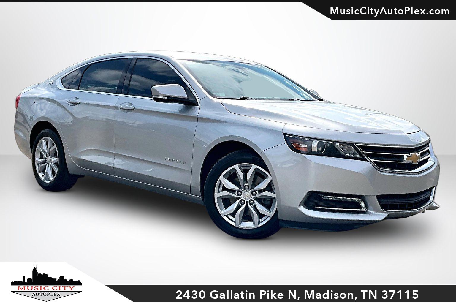 Silver Ice Metallic 2019 Chevrolet Impala Sedan Front-Wheel Drive Automatic
