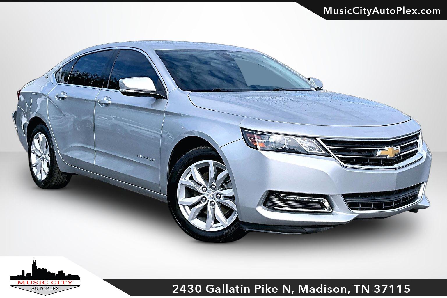Silver Ice Metallic 2019 Chevrolet Impala Sedan Front-Wheel Drive Automatic