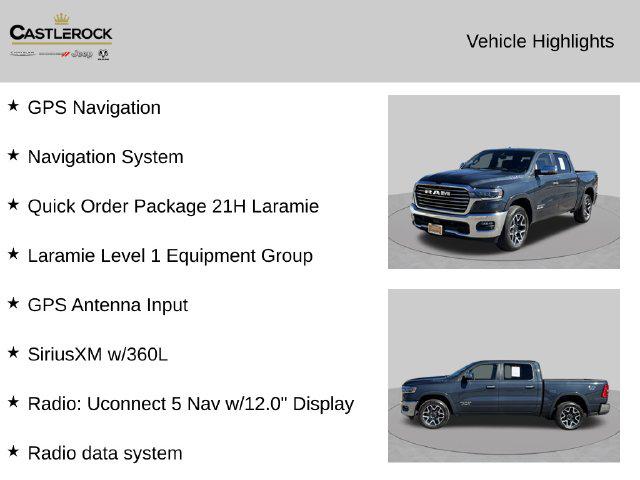 2025 Ram 1500 Laramie Crew Cab 4x4 57 Box