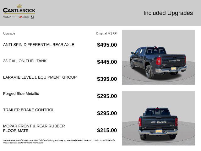 2025 Ram 1500 Laramie Crew Cab 4x4 57 Box